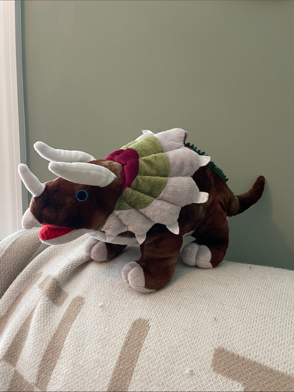 Jurassic Valley Triceratops Dinosaur Plush 2015 Stuffed Animal